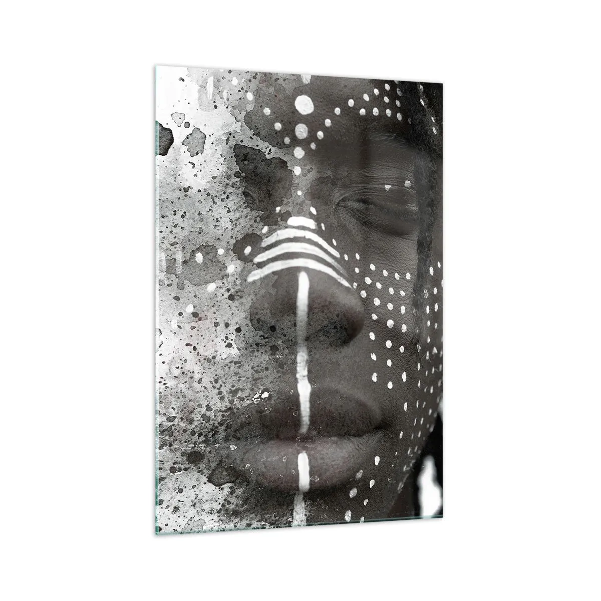 Schilderen op glas - Ontdek de oergeest - 70x100 cm