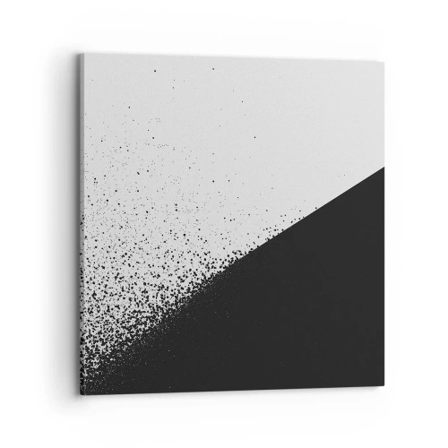 Schilderen op canvas - Steeds sneller, meer en meer - 70x70 cm