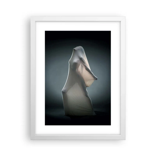 Poster in een witte lijst - Verborgen verlangens - 30x40 cm