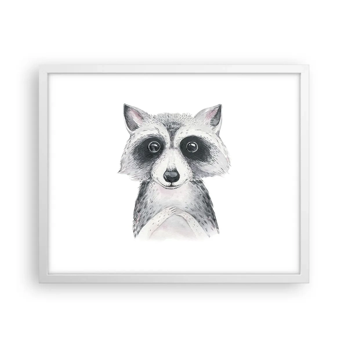 Poster in een witte lijst - Een moment om te verhuizen - 50x40 cm