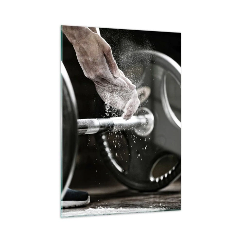 Schilderen op glas - Uitdaging aanvaard! - 50x70 cm