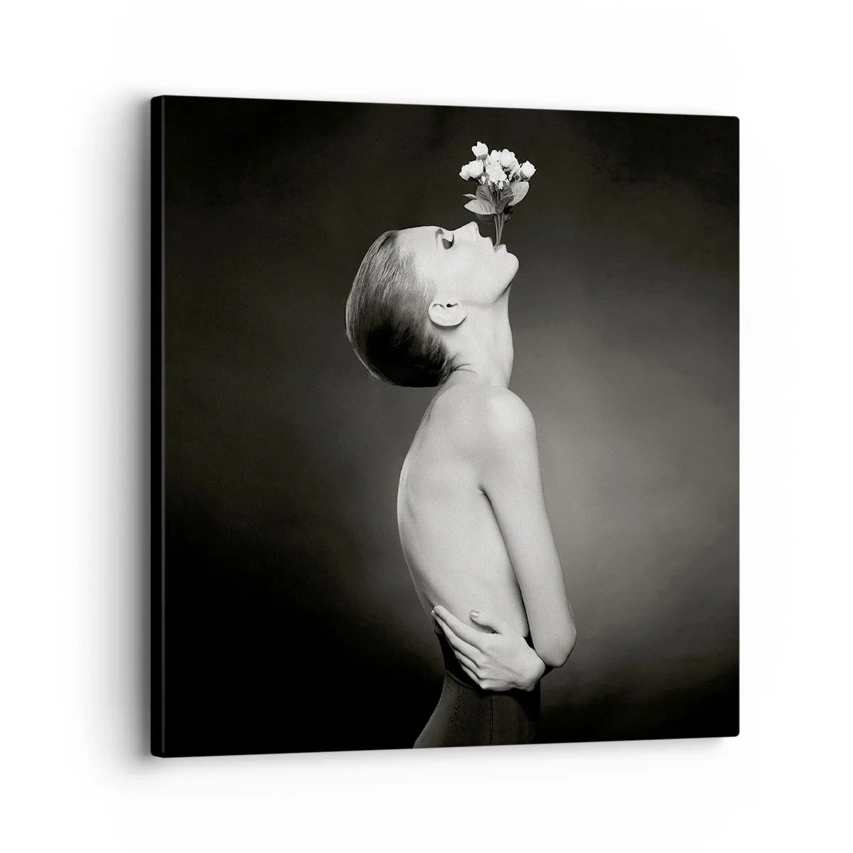 Schilderen op canvas - Excentrieke elegantie - 30x30 cm