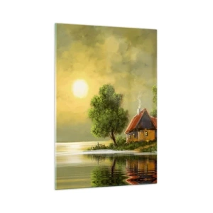 Schilderen op glas - Mooi, als een foto - 70x100 cm