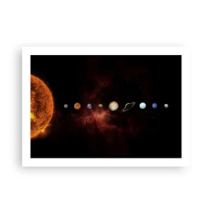 Poster - Onze buurt - 70x50 cm