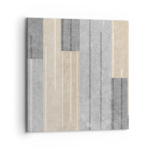 Schilderen op canvas - Compositie: houd verticaal - 70x70 cm