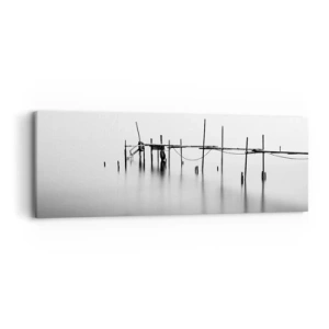 Schilderen op canvas - Wat als er geen wereld is? - 90x30 cm