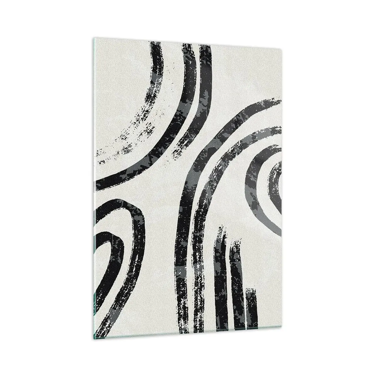 Schilderen op glas - Half gestopt - 50x70 cm