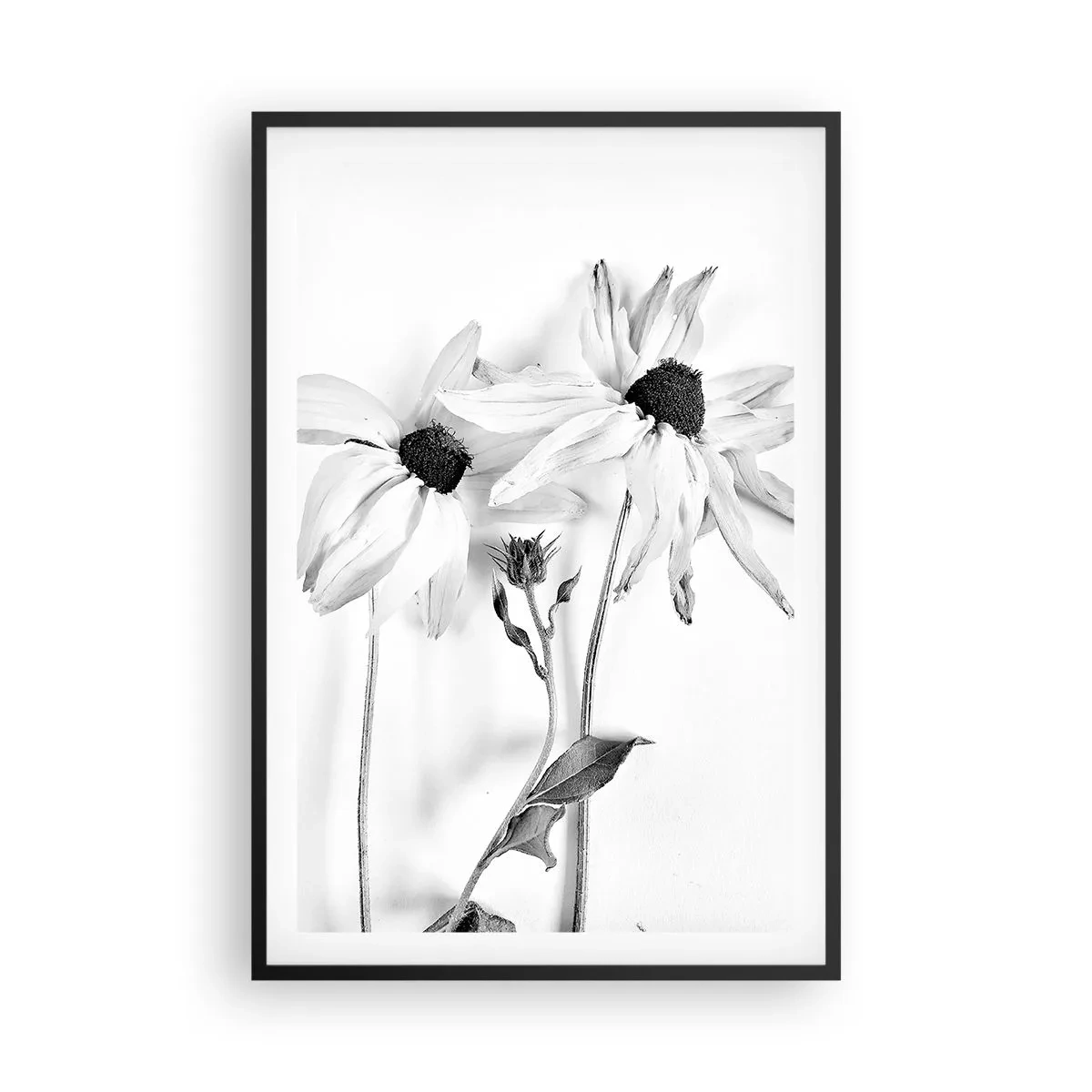 Poster in een zwarte lijst - Niemand wil alleen zijn - 61x91 cm