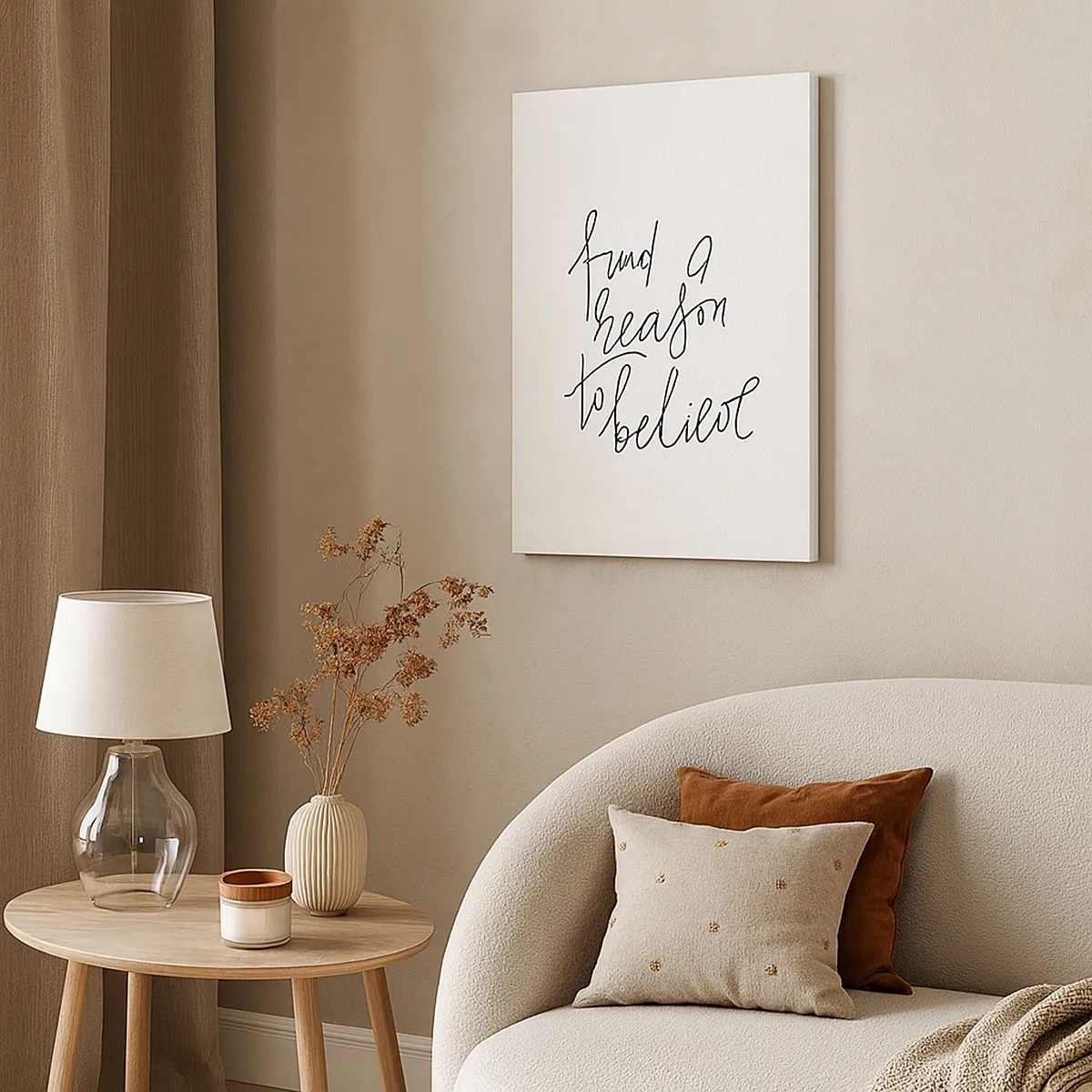 Schilderen op canvas - Het is mogelijk - 50x70 cm