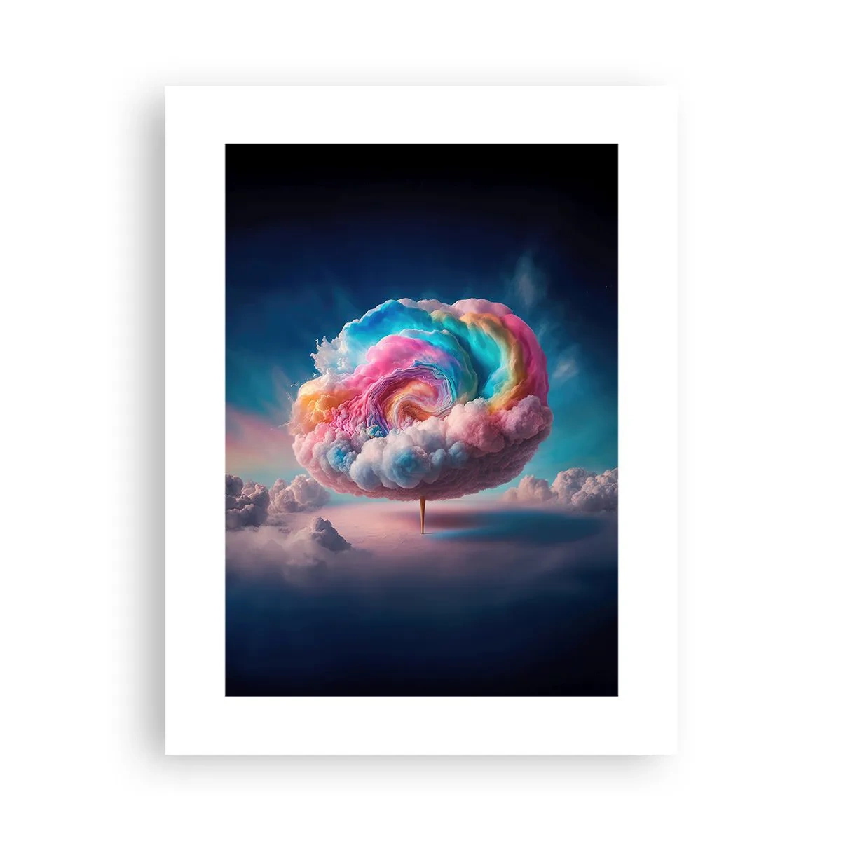 Poster - De droom van een pretpark - 30x40 cm