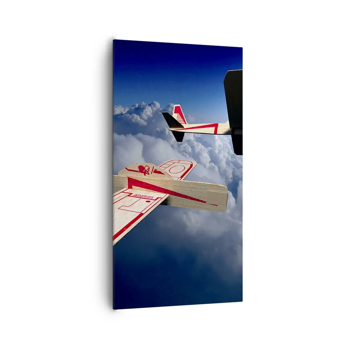 Schilderen op canvas - Nog hoger, nog verder - 65x120 cm