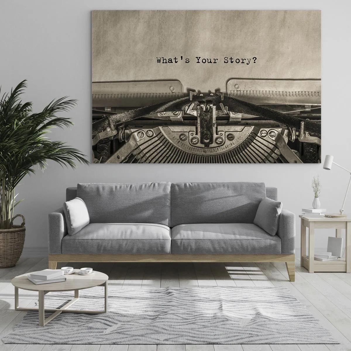Schilderen op glas - Vertel het mee - 120x80 cm