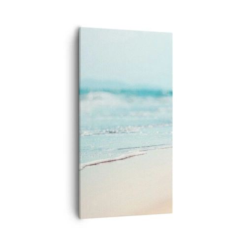 Schilderen op canvas - Warmte en geluid - 55x100 cm