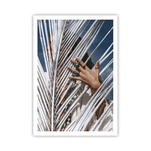Poster - Het meisje van de sjamaan? - 70x100 cm