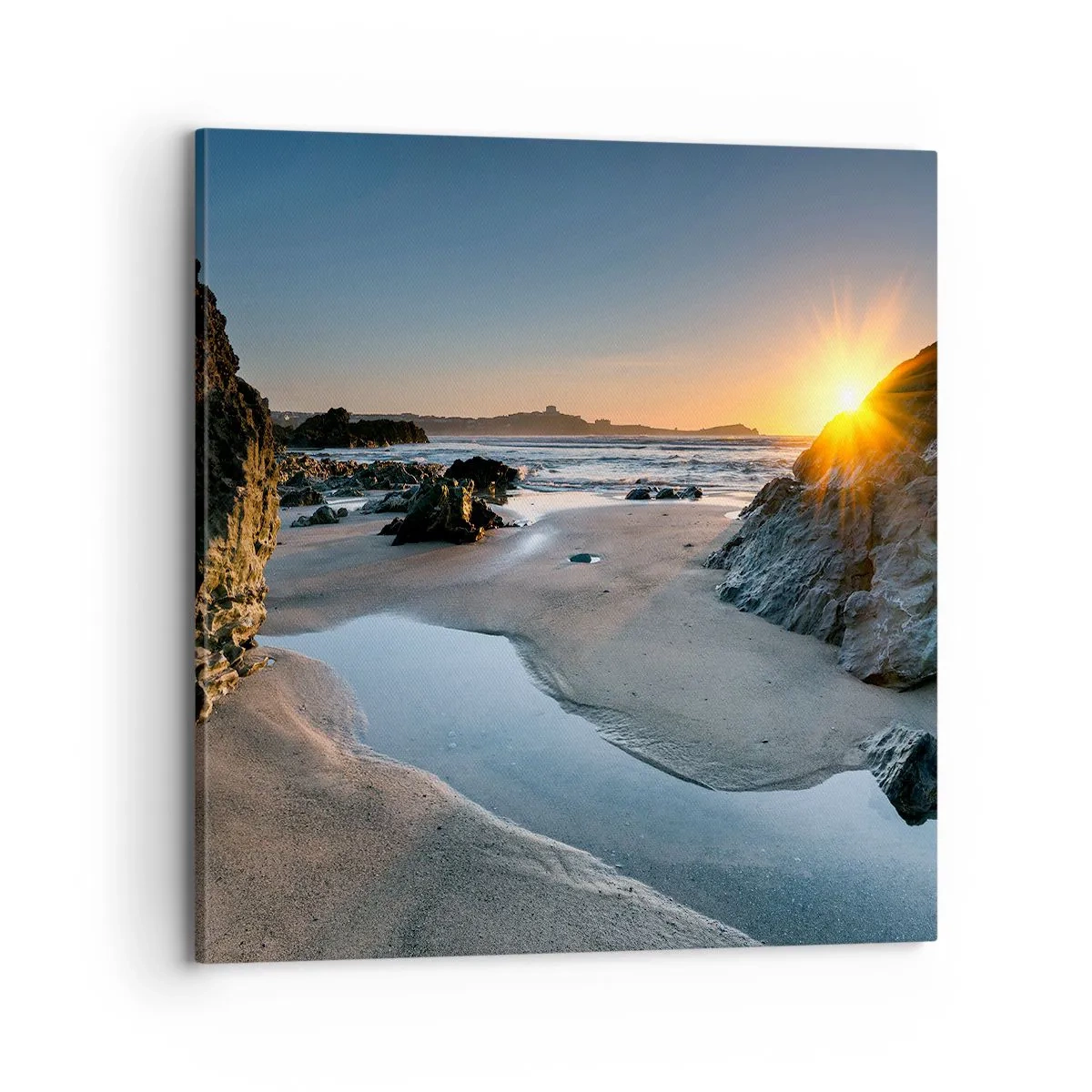 Schilderen op canvas - Onaangeroerd door een menselijke hand - 70x70 cm