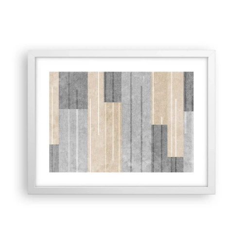 Poster in een witte lijst - Compositie: houd verticaal - 40x30 cm