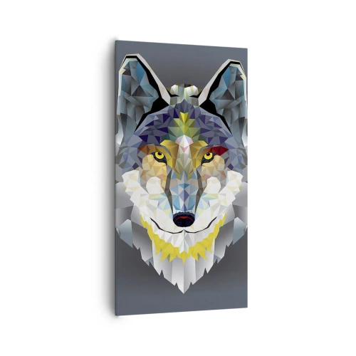 Schilderen op canvas - Als we het over de duivel hebben - 65x120 cm