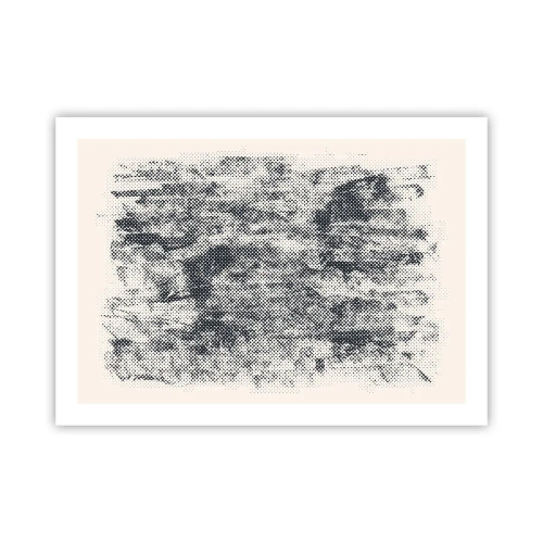 Poster - Mistige compositie - 70x50 cm