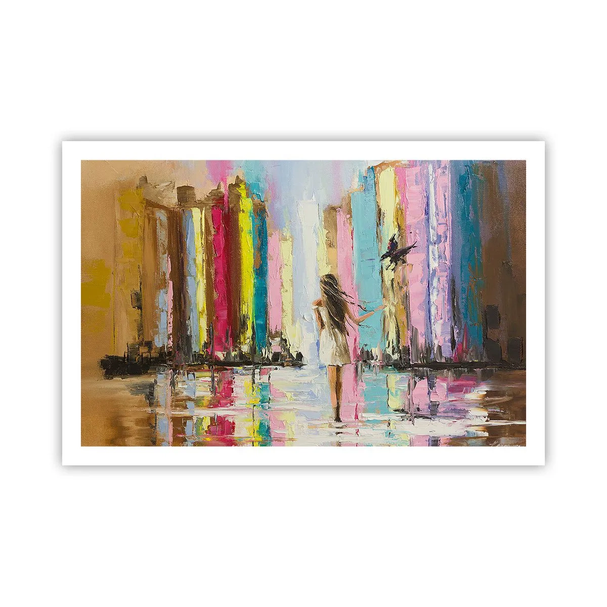 Poster - Volg mij - 91x61 cm