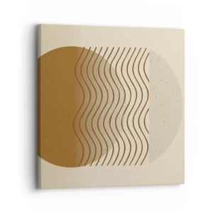 Schilderen op canvas - Over de oorsprong van geometrische figuren - 30x30 cm