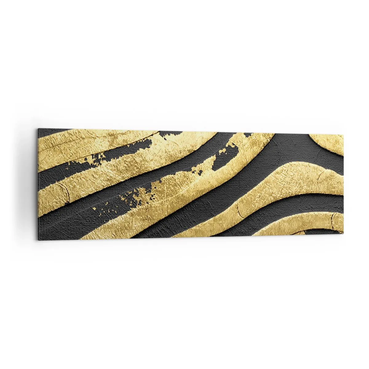 Schilderen op canvas - Alles vloeit - 160x50 cm