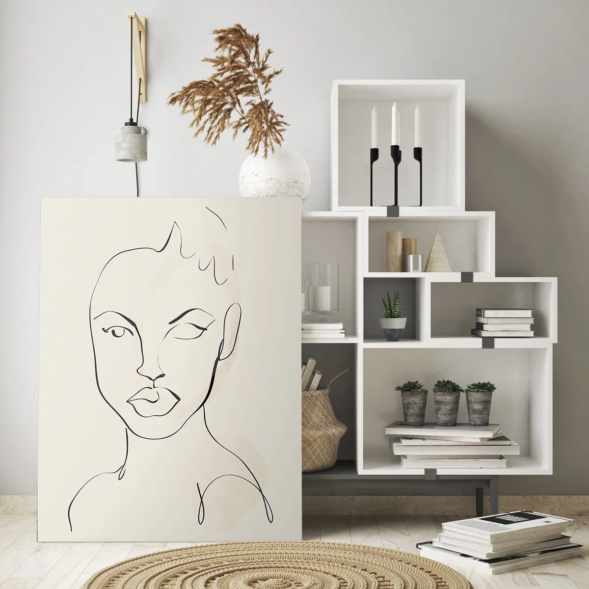 Schilderen op glas - Een overzicht van sensualiteit - 50x70 cm