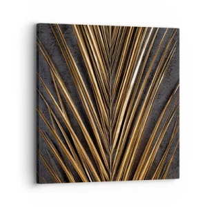 Schilderen op canvas - Het goud van de tropen - 30x30 cm