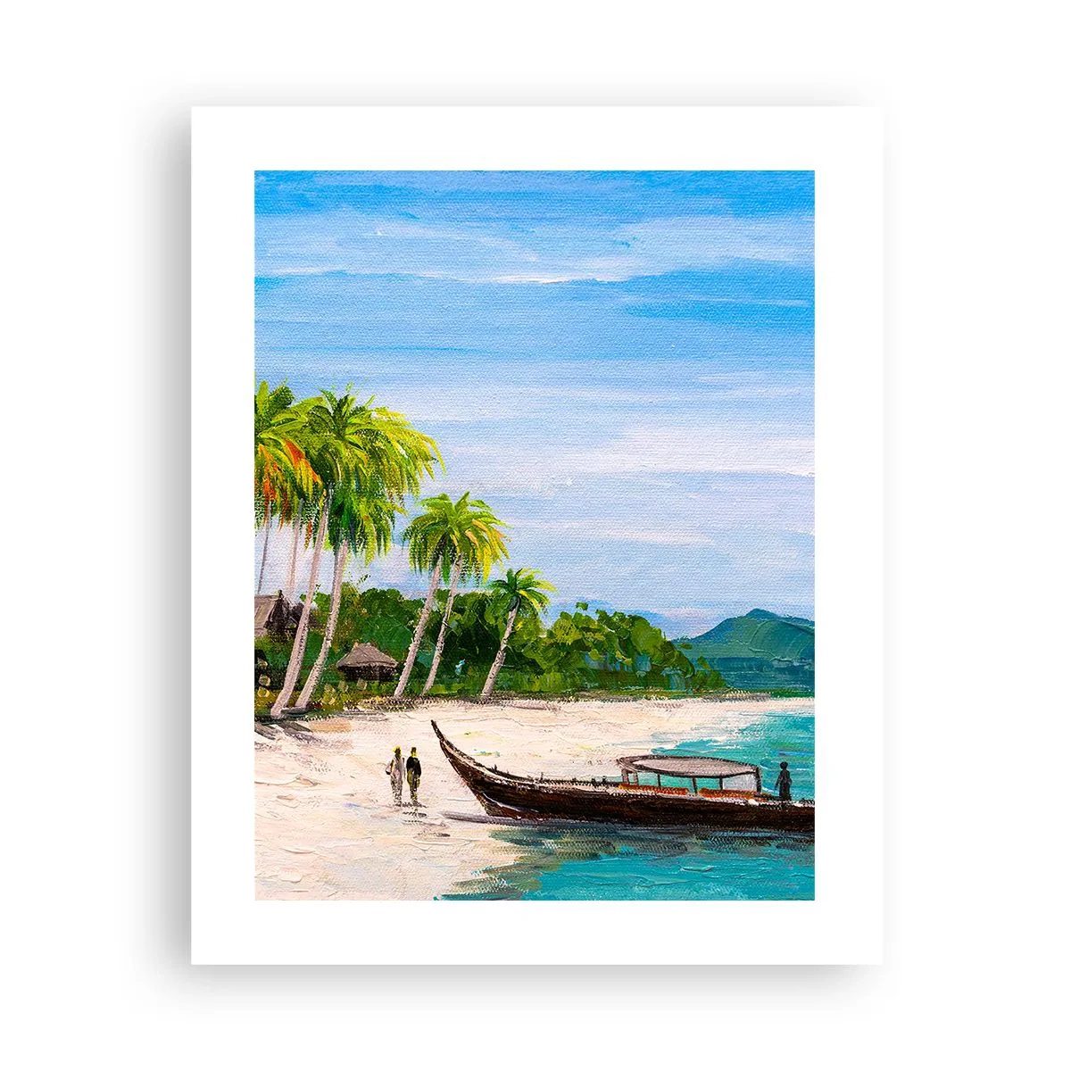 Poster - Een exotische droom - 40x50 cm