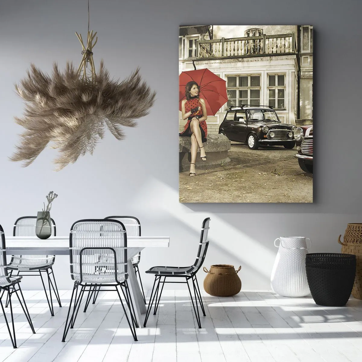 Schilderen op canvas - Een sentimentele mini-reis - 50x70 cm