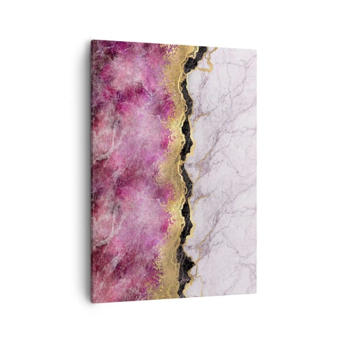 Schilderen op canvas - Op de grens - 50x70 cm