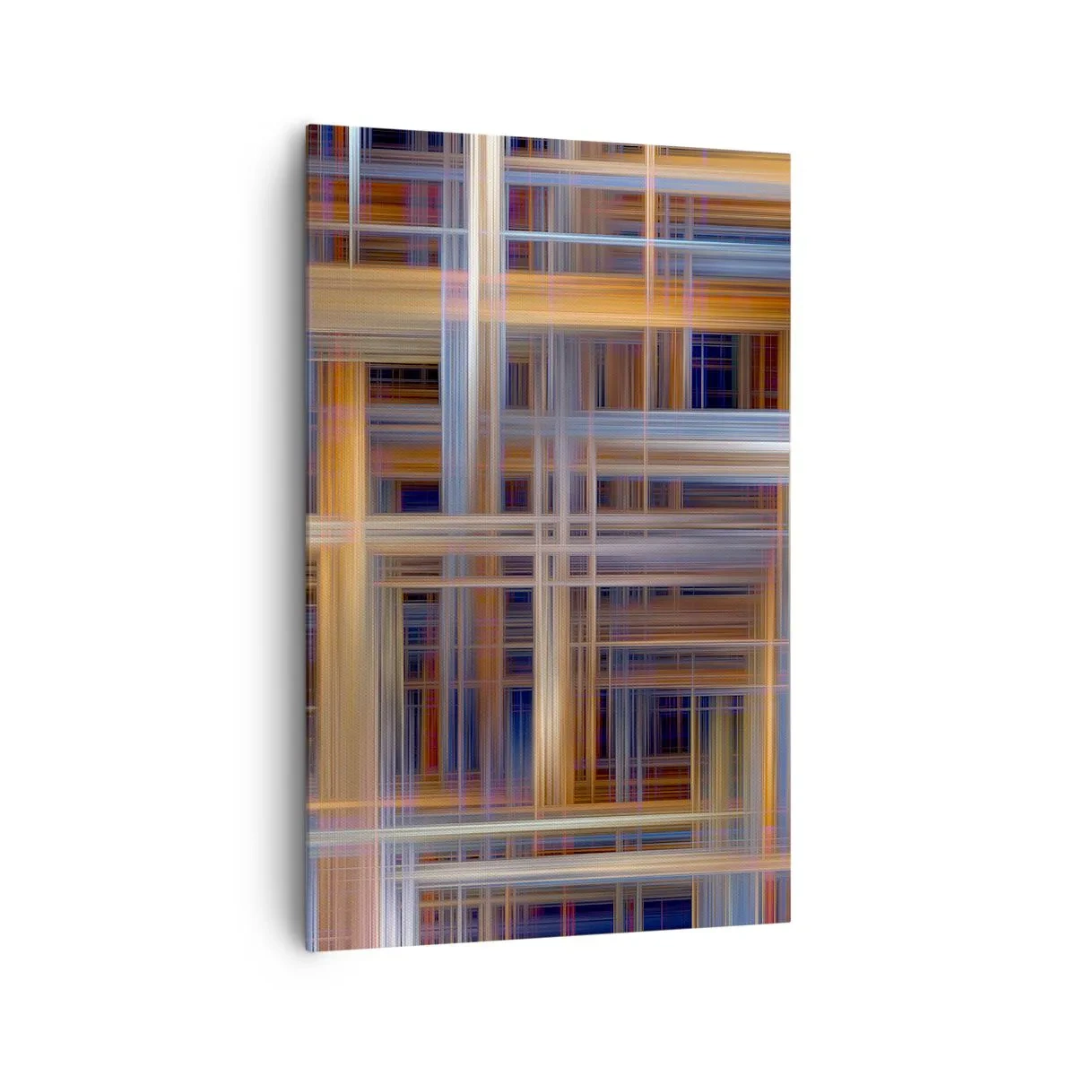 Schilderen op canvas - Geweven van licht - 80x120 cm
