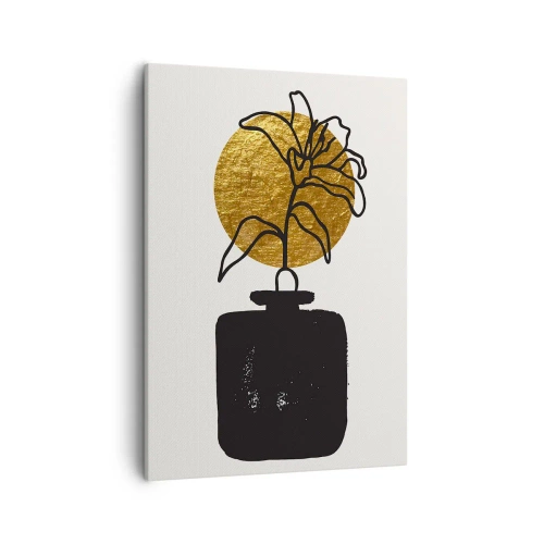 Schilderen op canvas - Schoonheid is goud waard - 50x70 cm