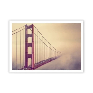 Poster - Tussen hemel en aarde - 100x70 cm