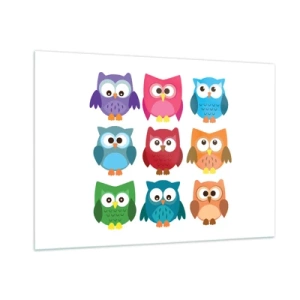 Schilderen op glas - Anders zjn kan grappig zijn - 100x70 cm