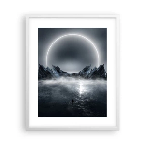 Poster in een witte lijst - Einde van het verhaal - 40x50 cm