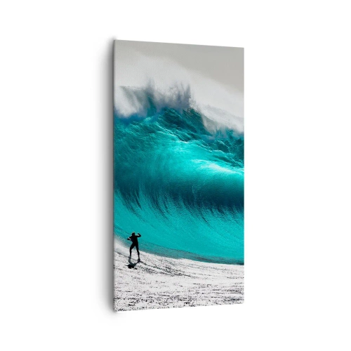 Schilderen op canvas - Uitdaging aanvaard - 65x120 cm