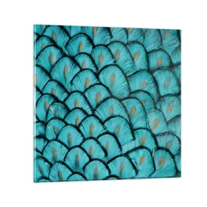 Schilderen op glas - Het grote verengala - 70x70 cm