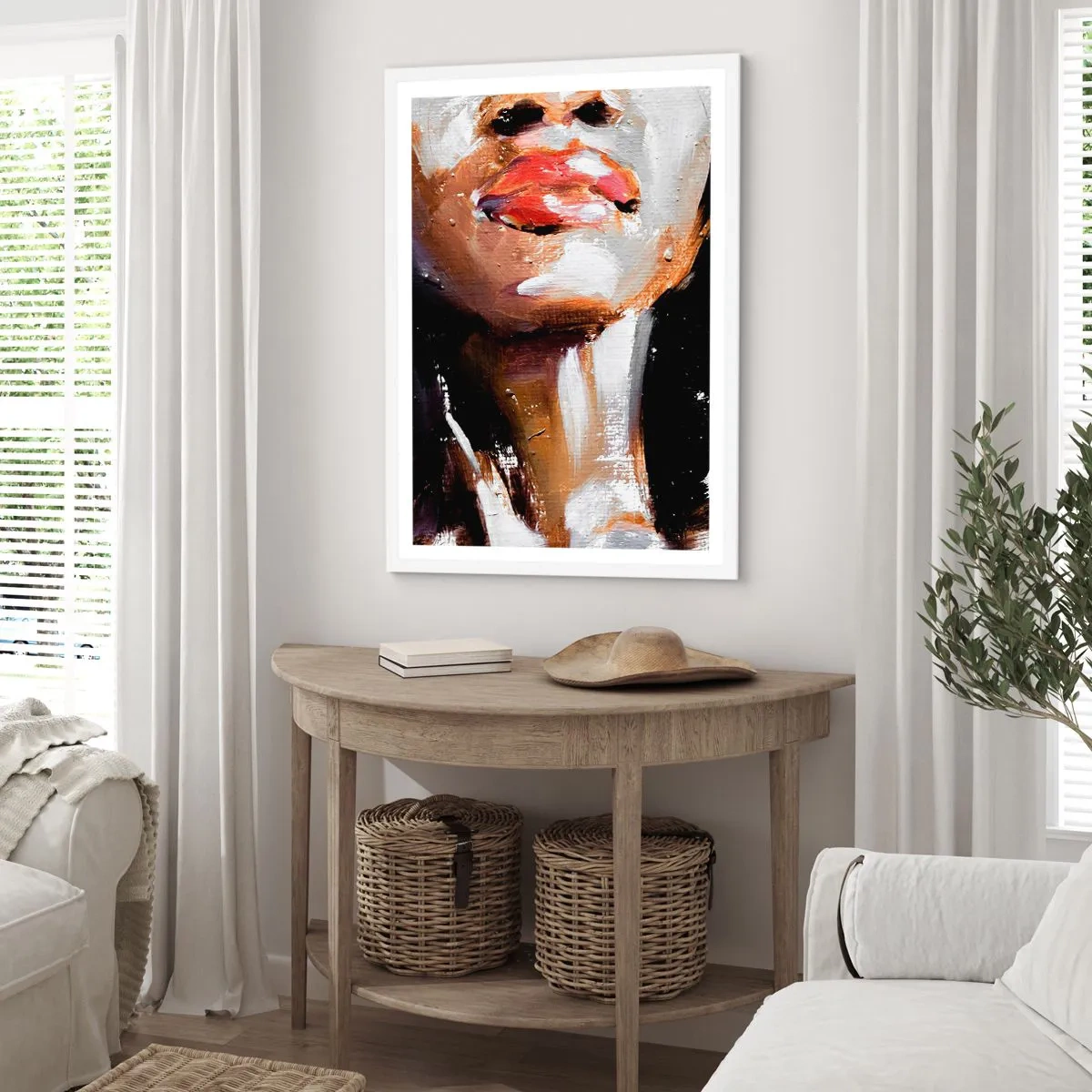 Poster in een witte lijst - Trots zonder vooroordelen - 61x91 cm