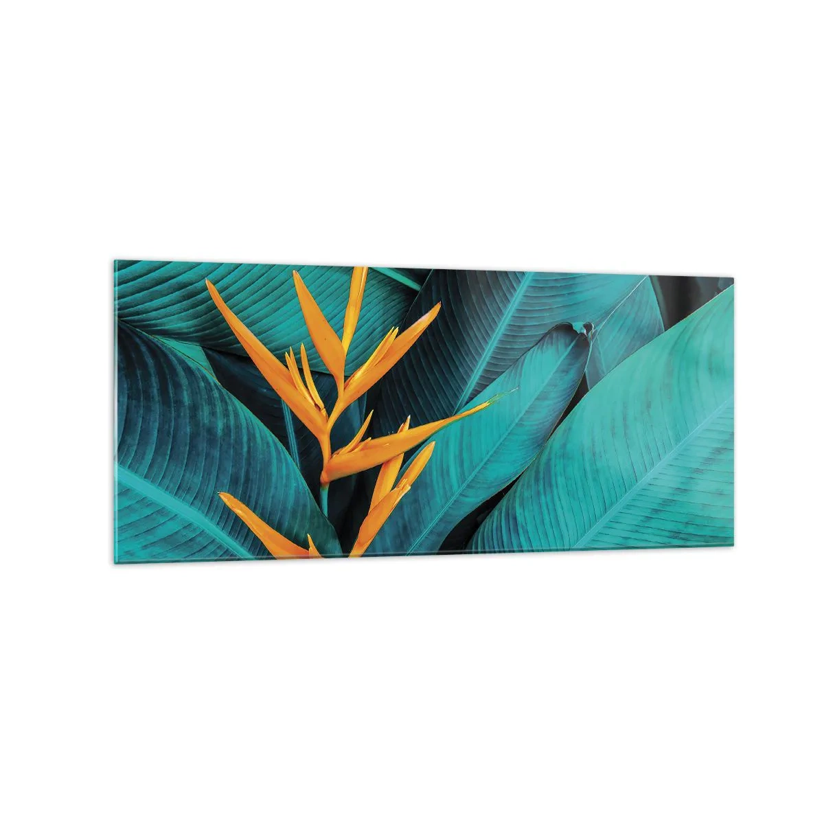 Schilderen op glas - Eden bloem - 120x50 cm