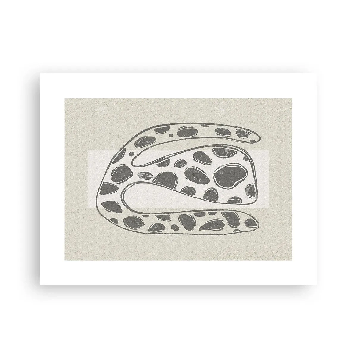 Poster - Een vreemd wezen - 40x30 cm