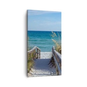 Schilderen op canvas - In de zon, in de wind - 45x80 cm