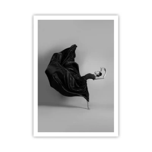 Poster - Gevleugeld door muziek - 70x100 cm