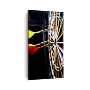Schilderen op canvas - De spikerop de kop - 45x80 cm