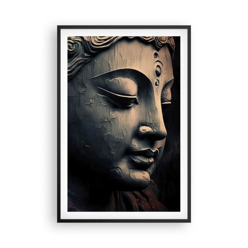 Poster in een zwarte lijst - In harmonie met de wereld - 61x91 cm