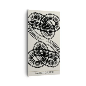 Schilderen op canvas - Het kwam er spontaan uit - 65x120 cm