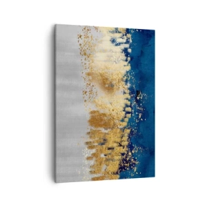 Schilderen op canvas - Een moderne compositie met sprankeling - 50x70 cm