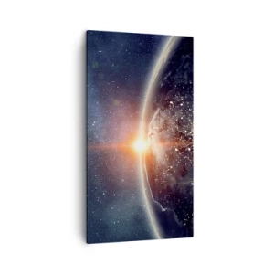 Schilderen op canvas - In een nieuw perspectief - 45x80 cm