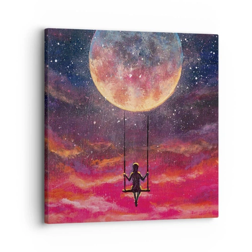 Schilderen op canvas - Droom - 30x30 cm