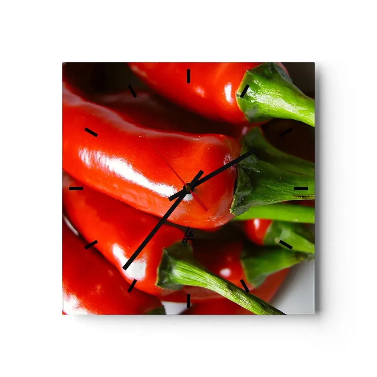 Wandklok - Klok - Sappig, glanzend, glad - 40x40 cm