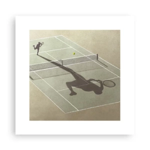 Poster - Jezelf overwinnen - 30x30 cm
